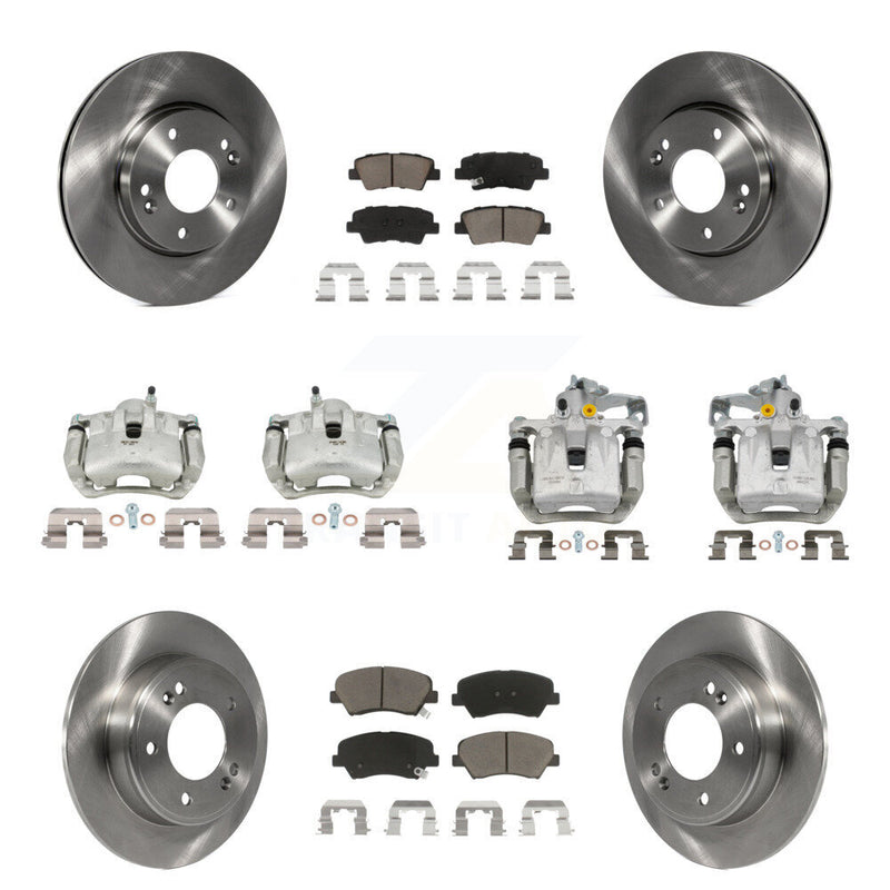 CMX KC8-101268C Disc Brake Kit for 2013-2016 Hyundai Elantra GT, Kia Forte, Kia Forte5 & more - Front and Rear product image
