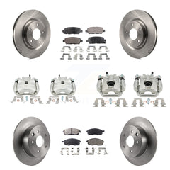 Transit Auto KC8-101268T Disc Brake Kit for 2011-2019 Nissan Juke, Nissan Sentra - Front and Rear product image
