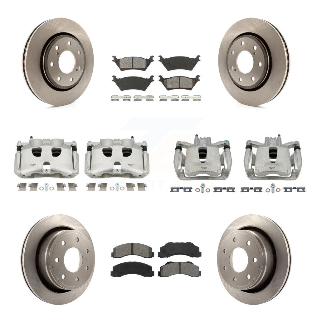 Transit Auto KC8-101269S Disc Brake Kit for 2012-2014 Ford F-150 - Front and Rear product image