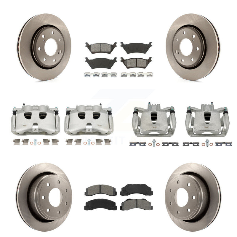 Transit Auto KC8-101269S Disc Brake Kit for 2012-2014 Ford F-150 - Front and Rear product image