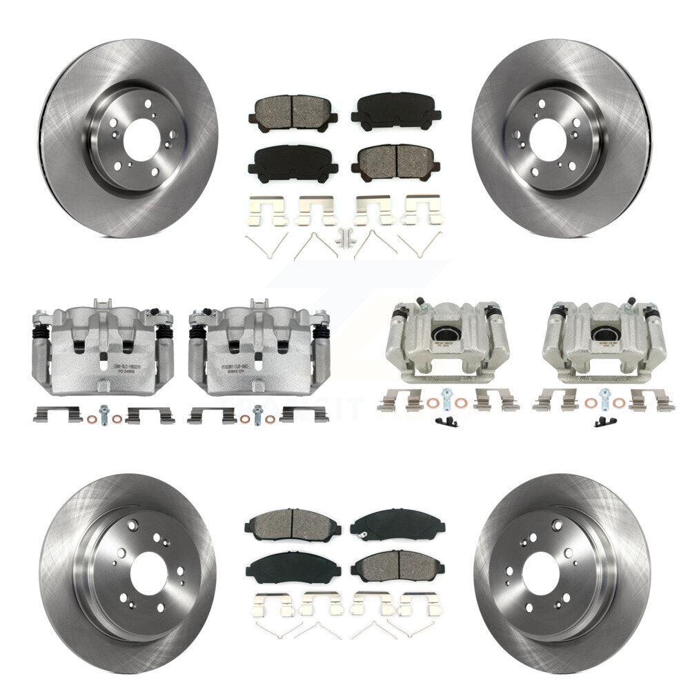 Transit Auto KC8-101270S Disc Brake Kit for 2007-2013 Acura ZDX, Acura MDX - Front and Rear product image