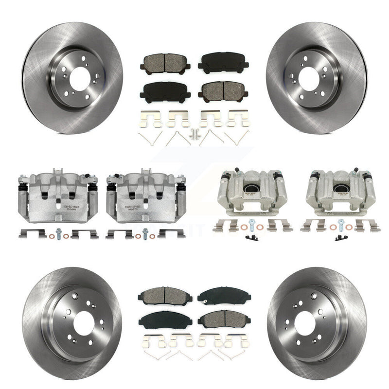 Transit Auto KC8-101270S Disc Brake Kit for 2007-2013 Acura ZDX, Acura MDX - Front and Rear product image