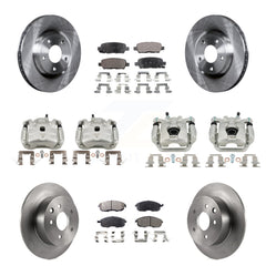 Transit Auto KC8-101270T Disc Brake Kit for 2007-2010 Nissan Sentra - Front and Rear product image