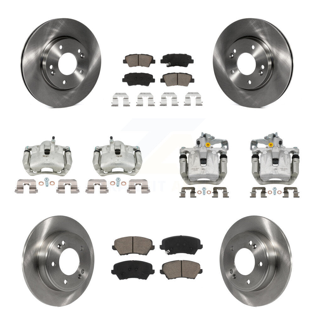 CMX KC8-101271C Disc Brake Kit for 2016-2017 Kia Forte Koup, Hyundai Elantra GT - Front and Rear product image