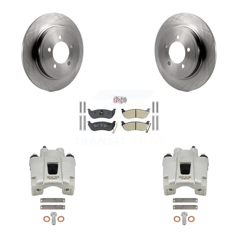 Transit Auto KC8-101271N Disc Brake Kit for 2006-2010 Ford Explorer Sport Trac, Ford Explorer, Mercury Mountaineer - Rear product image