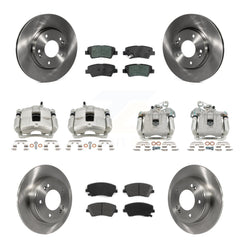 Transit Auto KC8-101273S Disc Brake Kit for 2017-2020 Hyundai Elantra - Front and Rear product image