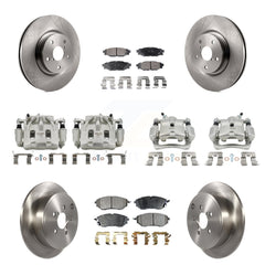 Transit Auto KC8-101275T Disc Brake Kit for 2015-2019 Subaru WRX - Front and Rear product image