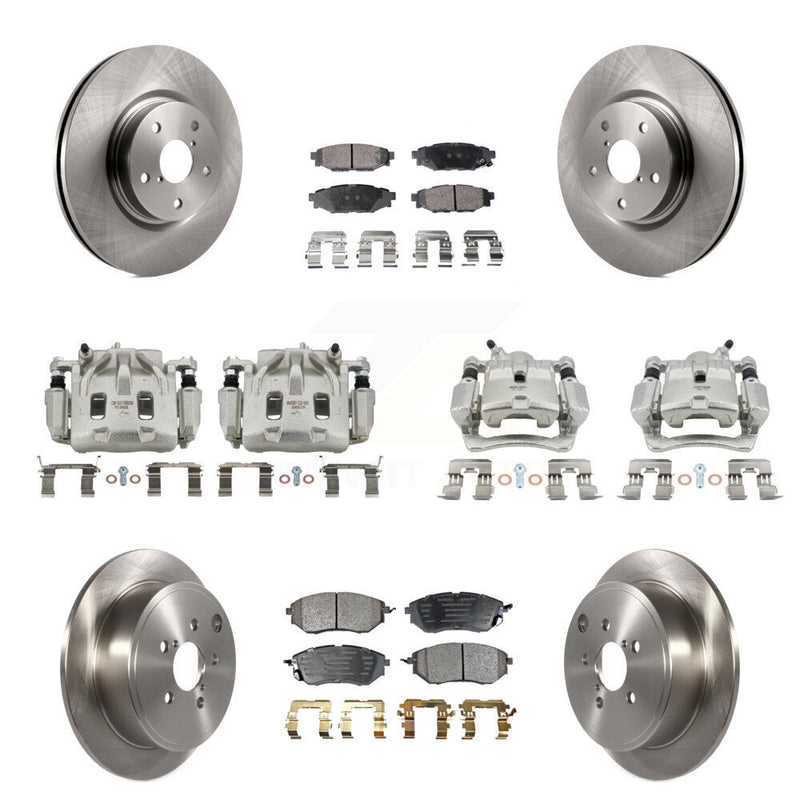 Transit Auto KC8-101275T Disc Brake Kit for 2015-2019 Subaru WRX - Front and Rear product image