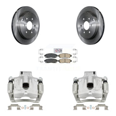 Transit Auto KC8-101276N Disc Brake Kit for 2007-2017 GMC Acadia Limited, Chevrolet Traverse, Buick Enclave & more - Rear product image