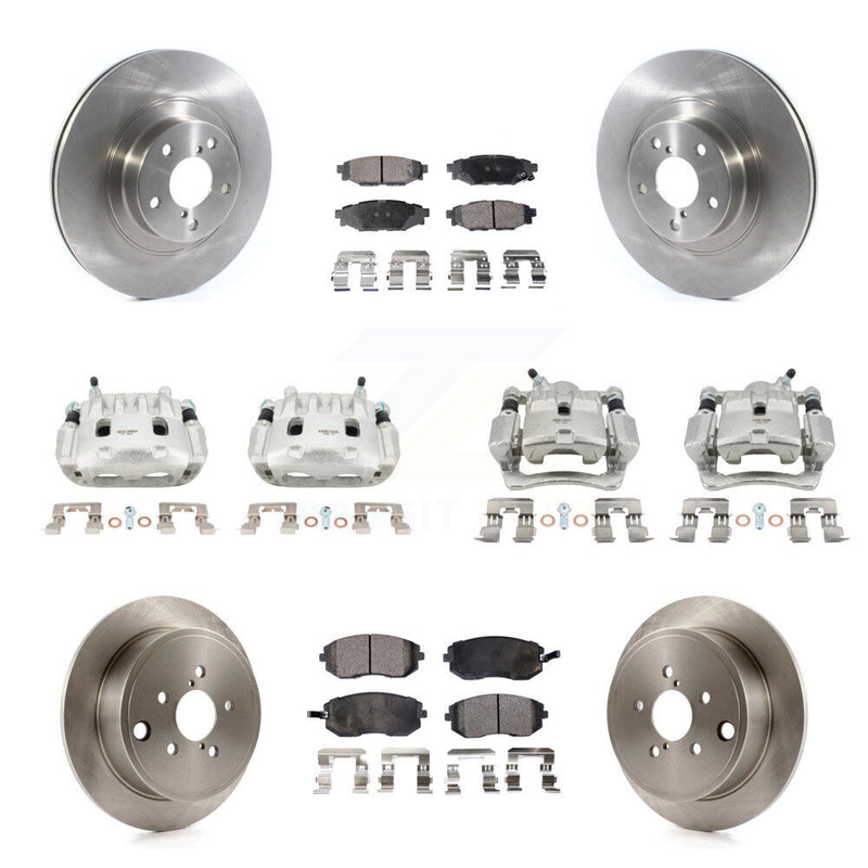 Transit Auto KC8-101276T Disc Brake Kit for 2008-2013 Subaru WRX, Subaru Impreza, Subaru Forester - Front and Rear product image