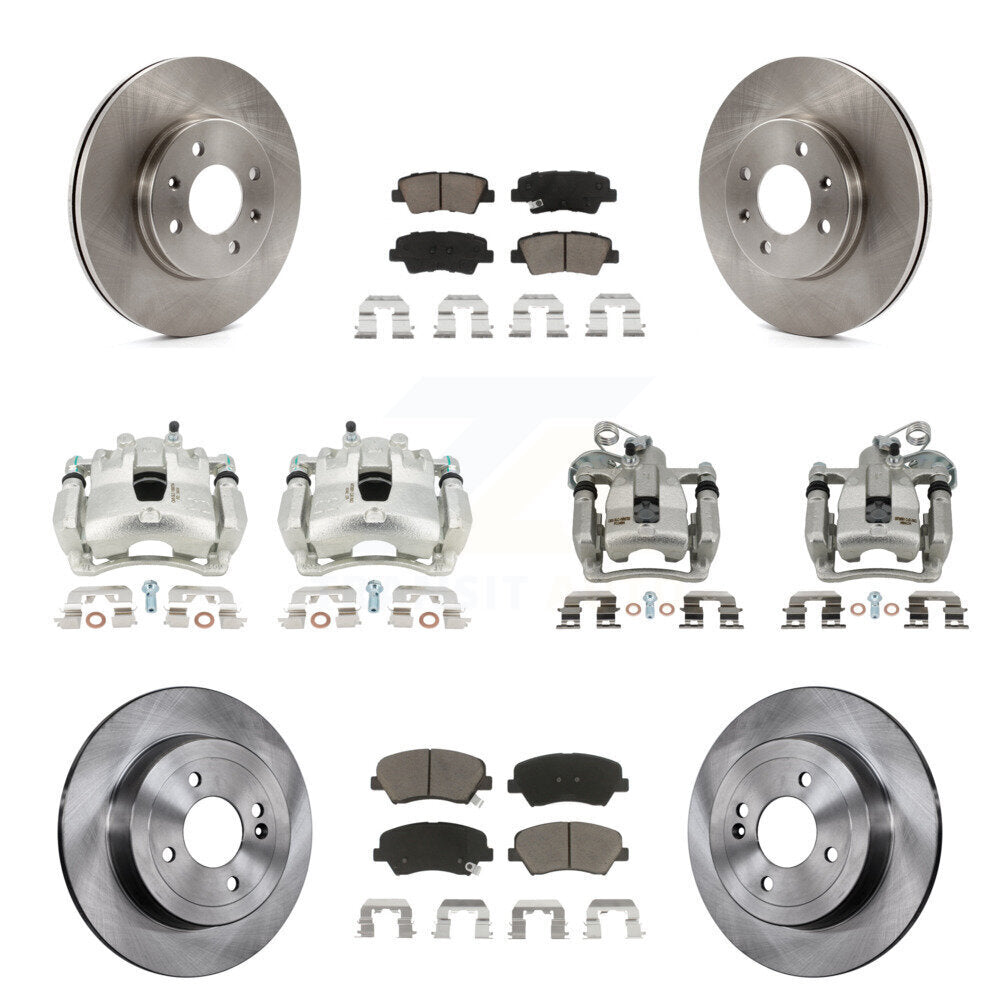 CMX KC8-101277C Disc Brake Kit for 2012-2016 Hyundai Accent - Front and Rear product image