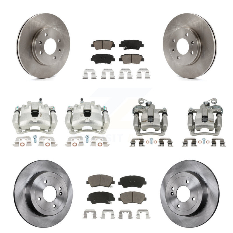 CMX KC8-101277C Disc Brake Kit for 2012-2016 Hyundai Accent - Front and Rear product image