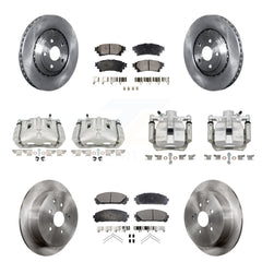 Transit Auto KC8-101278P Disc Brake Kit for 2010-2012 Toyota Sienna, Lexus RX350 - Front and Rear product image