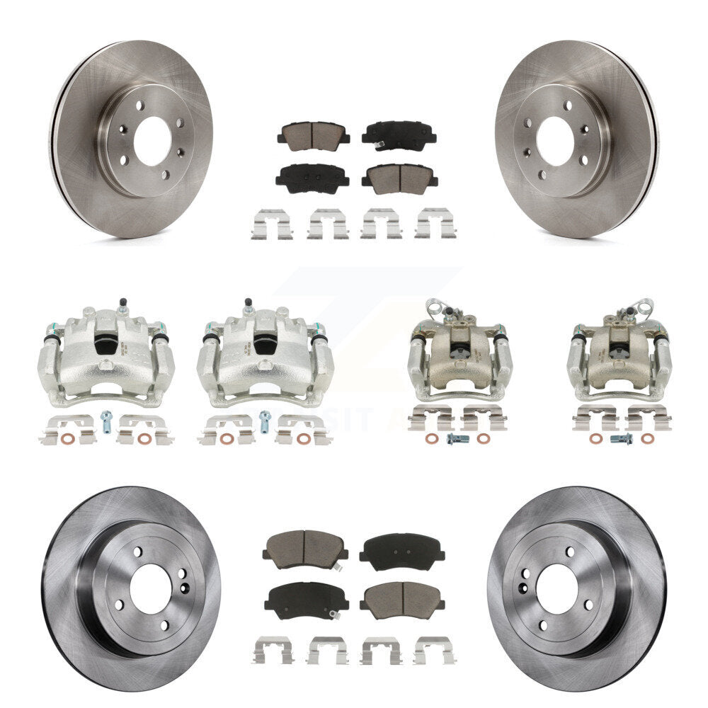 CMX KC8-101279C Disc Brake Kit for 2012-2016 Kia Rio - Front and Rear product image