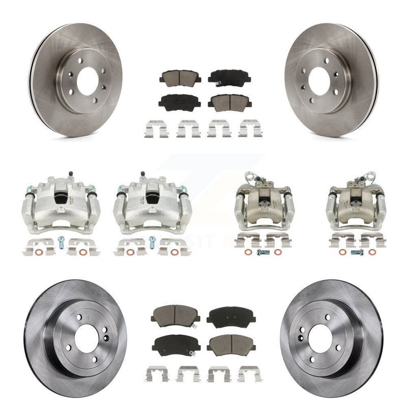 CMX KC8-101279C Disc Brake Kit for 2012-2016 Kia Rio - Front and Rear product image