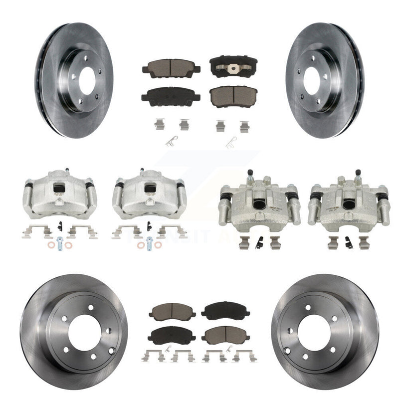 CMX KC8-101280C Disc Brake Kit for 2007-2017 Chrysler 200, Dodge Caliber, Dodge Avenger & more - Front and Rear product image