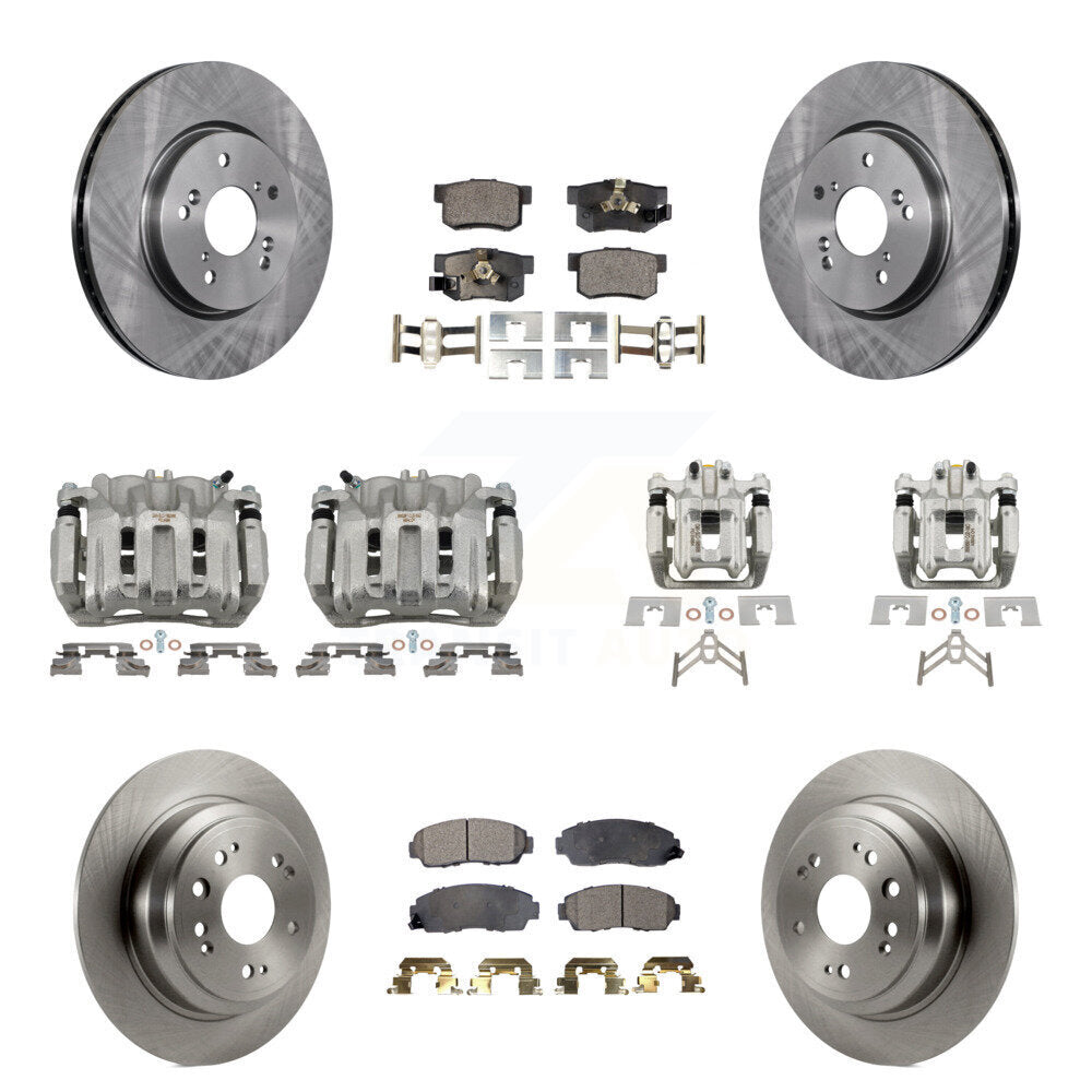Transit Auto KC8-101280T Disc Brake Kit for 2012 Honda Crosstour - Front and Rear product image