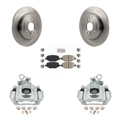 Transit Auto KC8-101281N Disc Brake Kit for 2011-2015 Ford Edge, Lincoln MKX - Rear product image