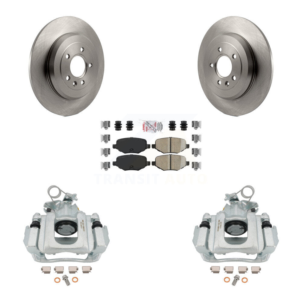 Transit Auto KC8-101282N Disc Brake Kit for 2011-2015 Ford Edge, Lincoln MKX - Rear product image