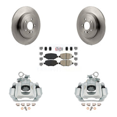 Transit Auto KC8-101282N Disc Brake Kit for 2011-2015 Ford Edge, Lincoln MKX - Rear product image
