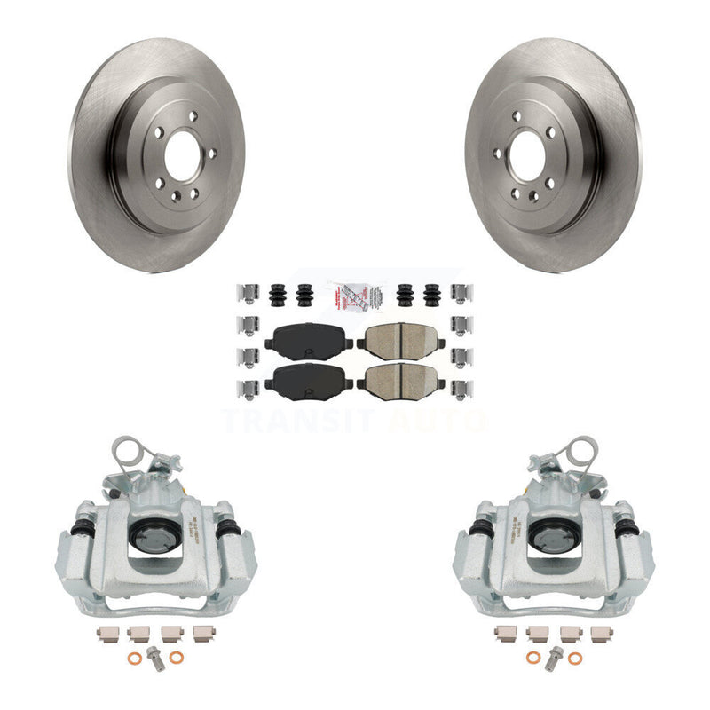 Transit Auto KC8-101282N Disc Brake Kit for 2011-2015 Ford Edge, Lincoln MKX - Rear product image