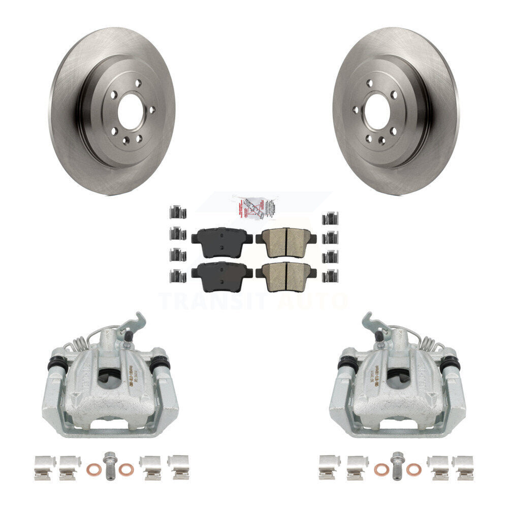 Transit Auto KC8-101283N Disc Brake Kit for 2005-2009 Ford Taurus, Ford Taurus X, Mercury Sable & more - Rear product image