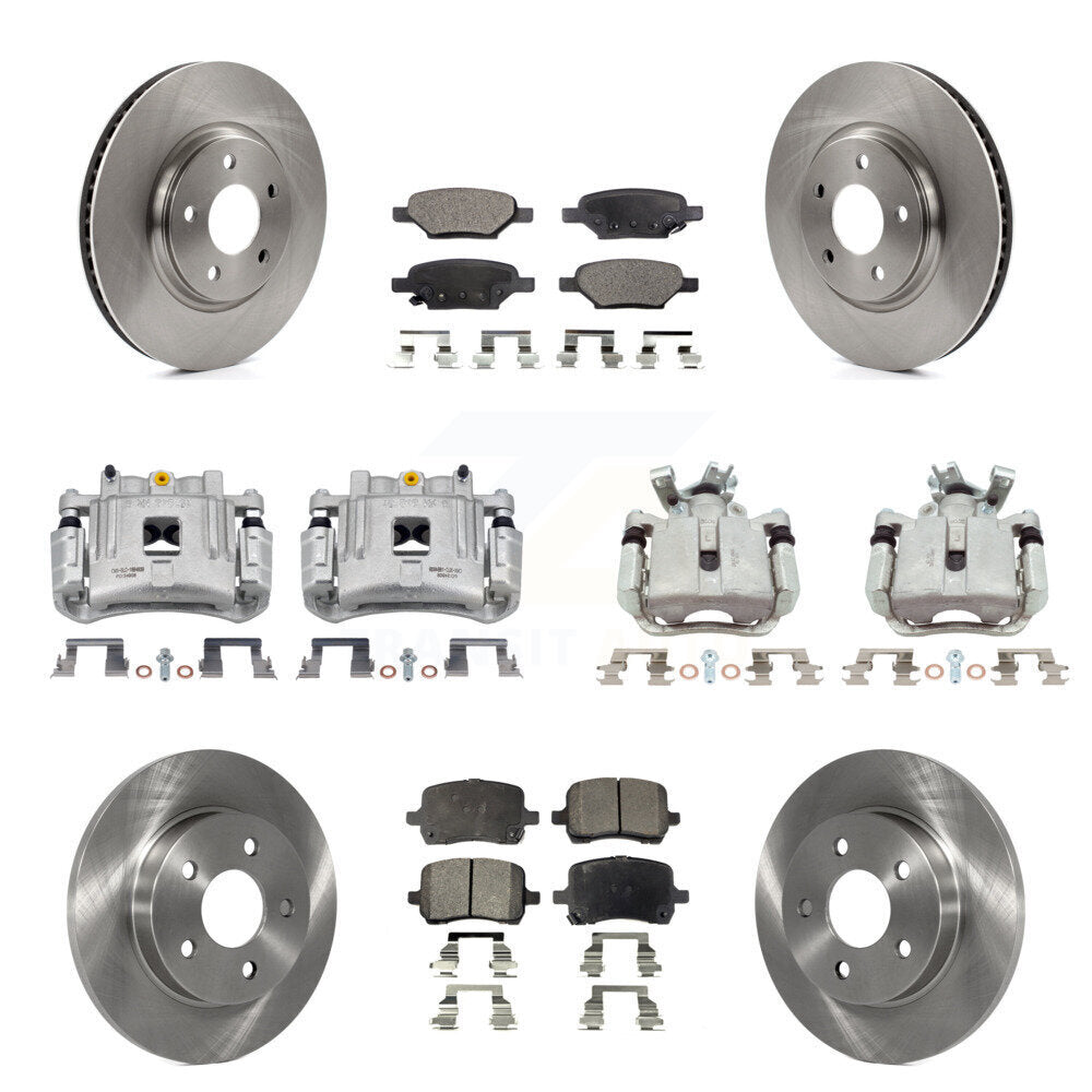 Transit Auto KC8-101283P Disc Brake Kit for 2005 Pontiac G6 - Front and Rear product image