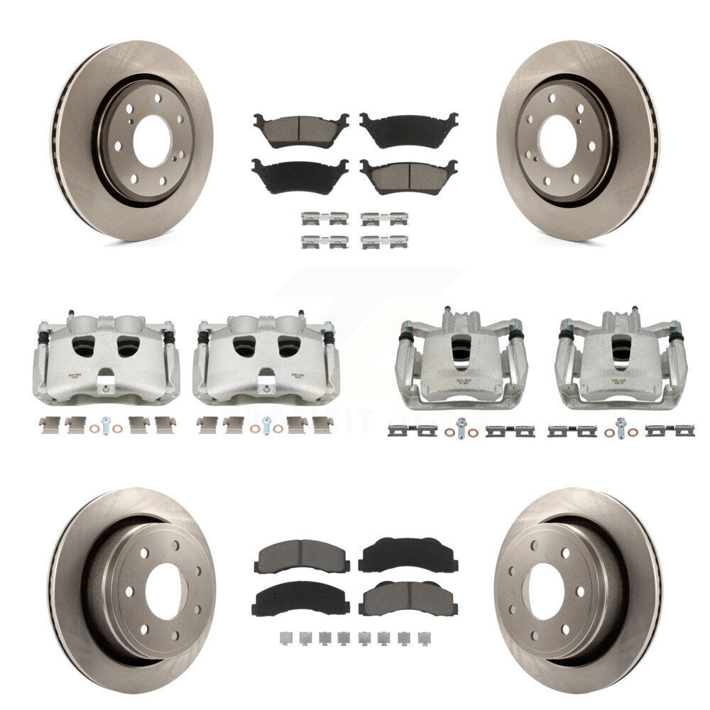 CMX KC8-101284C Disc Brake Kit for 2012-2014 Ford F-150 - Front and Rear product image