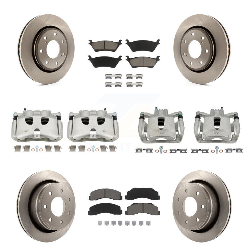 CMX KC8-101284C Disc Brake Kit for 2012-2014 Ford F-150 - Front and Rear product image
