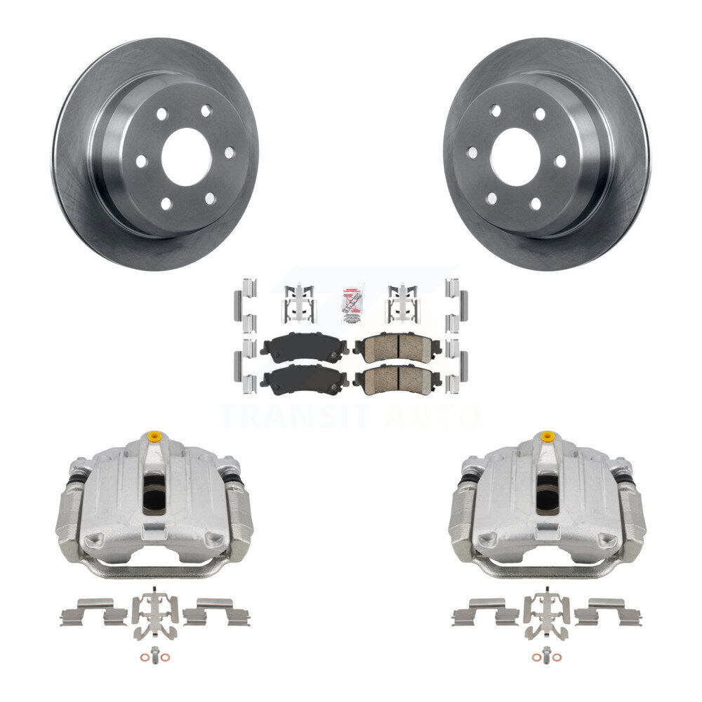 Transit Auto KC8-101284N Disc Brake Kit for 1999-2005 Chevrolet Astro, GMC Safari, Chevrolet Silverado 1500 & more - Rear product image