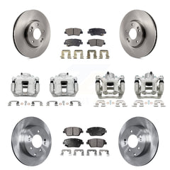 Transit Auto KC8-101284P Disc Brake Kit for 2011-2015 Hyundai Sonata, Kia Optima - Front and Rear product image