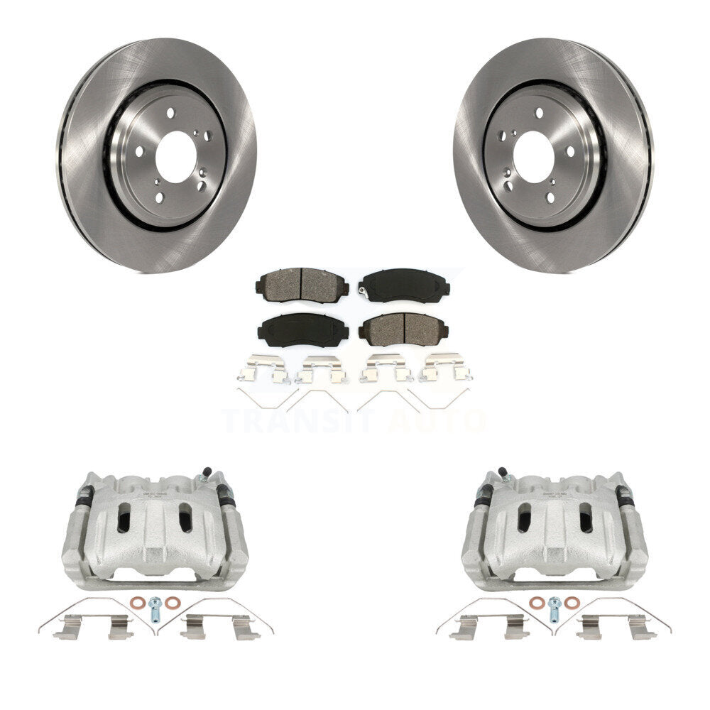 Transit Auto KC8-101284S Disc Brake Kit for 2015-2017 Honda Odyssey - Front product image