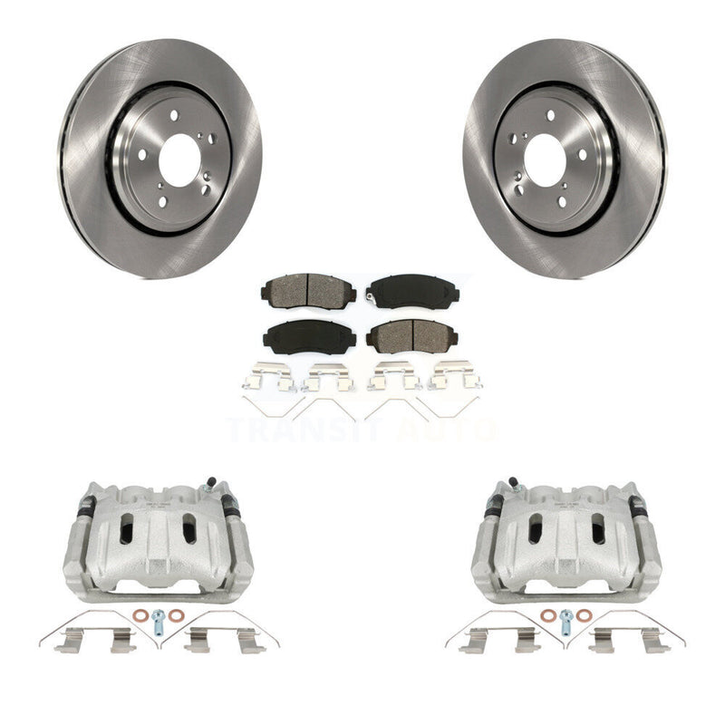 Transit Auto KC8-101284S Disc Brake Kit for 2015-2017 Honda Odyssey - Front product image