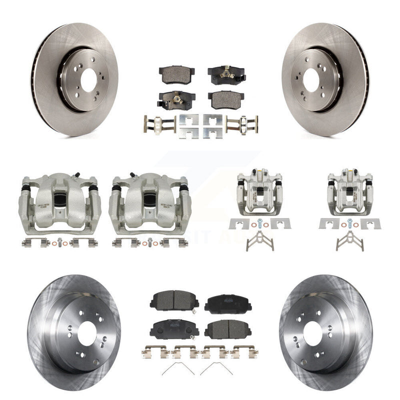 Transit Auto KC8-101284T Disc Brake Kit for 2016-2018 Acura RDX - Front and Rear product image