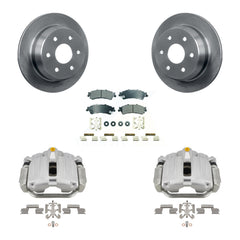 Transit Auto KC8-101285N Disc Brake Kit for 1999-2005 Chevrolet Astro, GMC Safari, Chevrolet Silverado 1500 & more - Rear product image