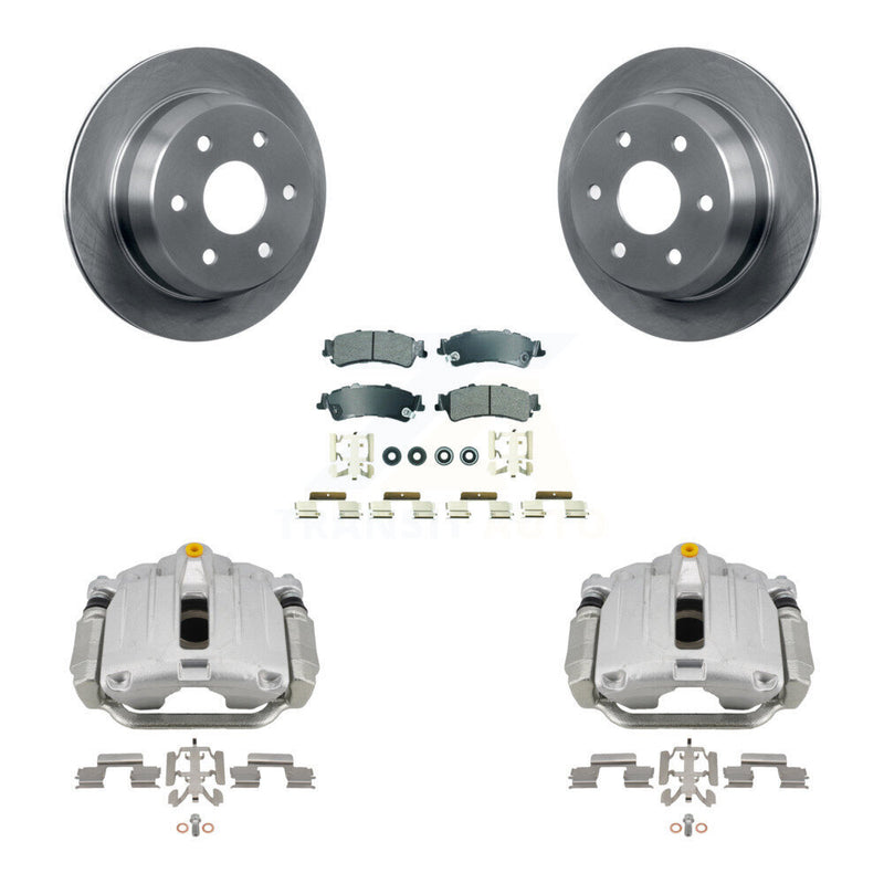 Transit Auto KC8-101285N Disc Brake Kit for 1999-2005 Chevrolet Astro, GMC Safari, Chevrolet Silverado 1500 & more - Rear product image