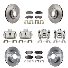 Transit Auto KC8-101285P Disc Brake Kit for 2014 Hyundai Sonata - Front and Rear product image
