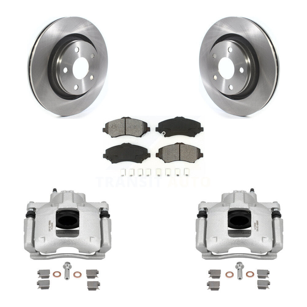 Transit Auto KC8-101285S Disc Brake Kit for 2013-2016 Jeep Wrangler - Front product image