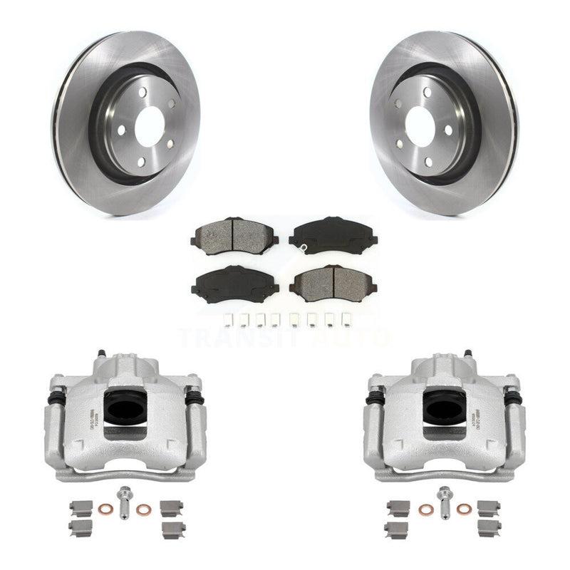 Transit Auto KC8-101285S Disc Brake Kit for 2013-2016 Jeep Wrangler - Front product image