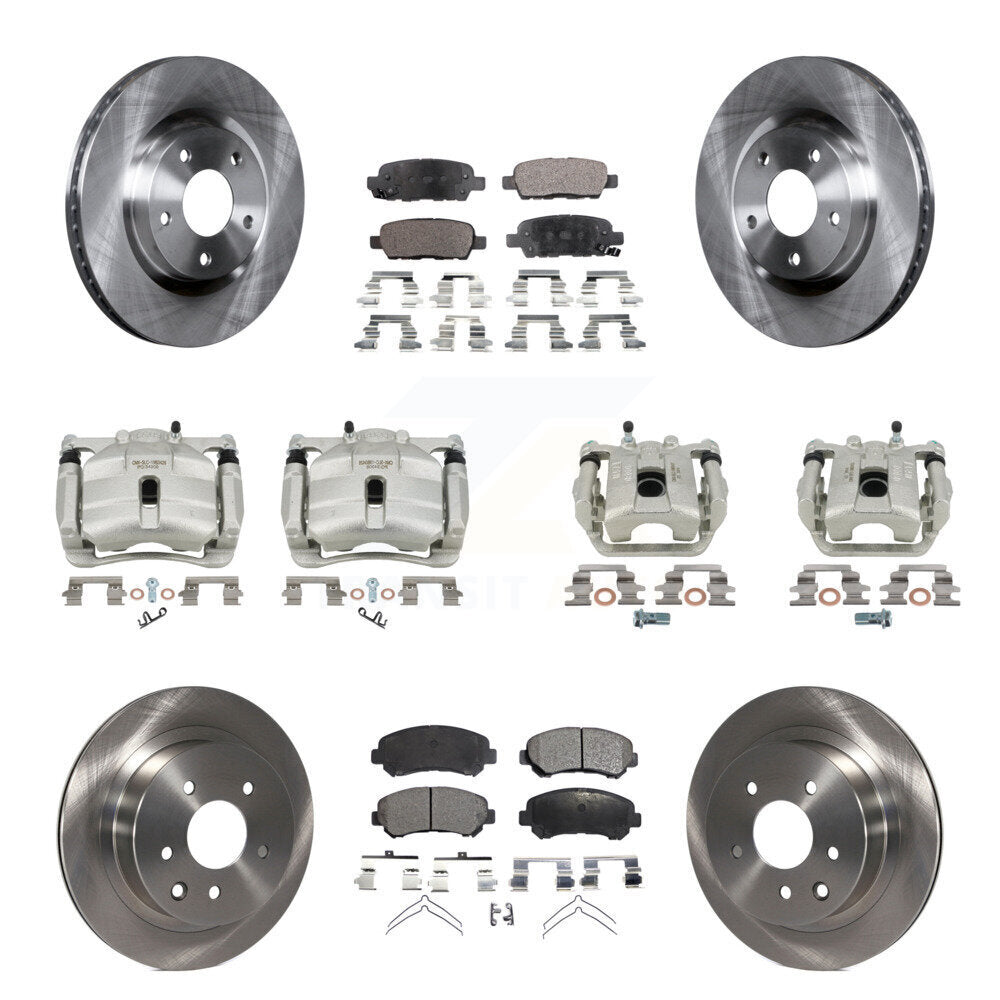 Transit Auto KC8-101285T Disc Brake Kit for 2008-2015 Nissan Rogue Select, Nissan Rogue - Front and Rear product image