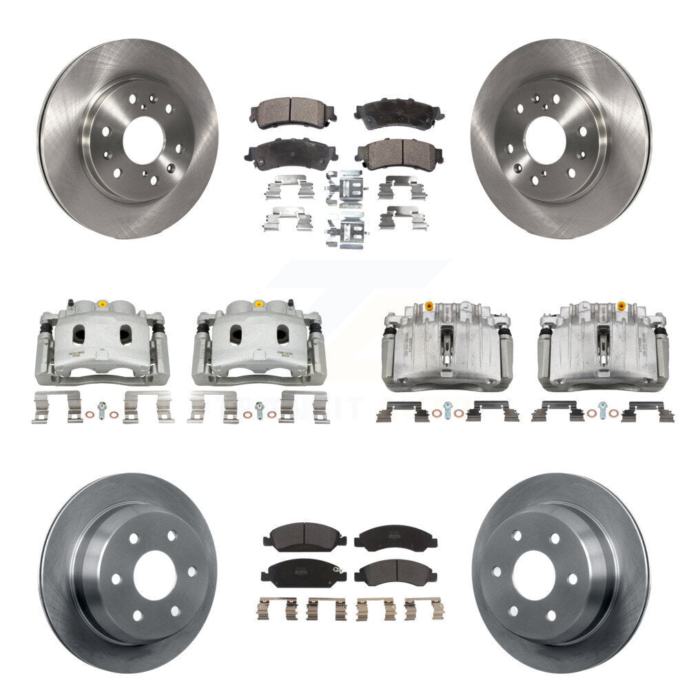 Transit Auto KC8-101286P Disc Brake Kit for 2007 Chevrolet Silverado 1500 Classic - Front and Rear product image