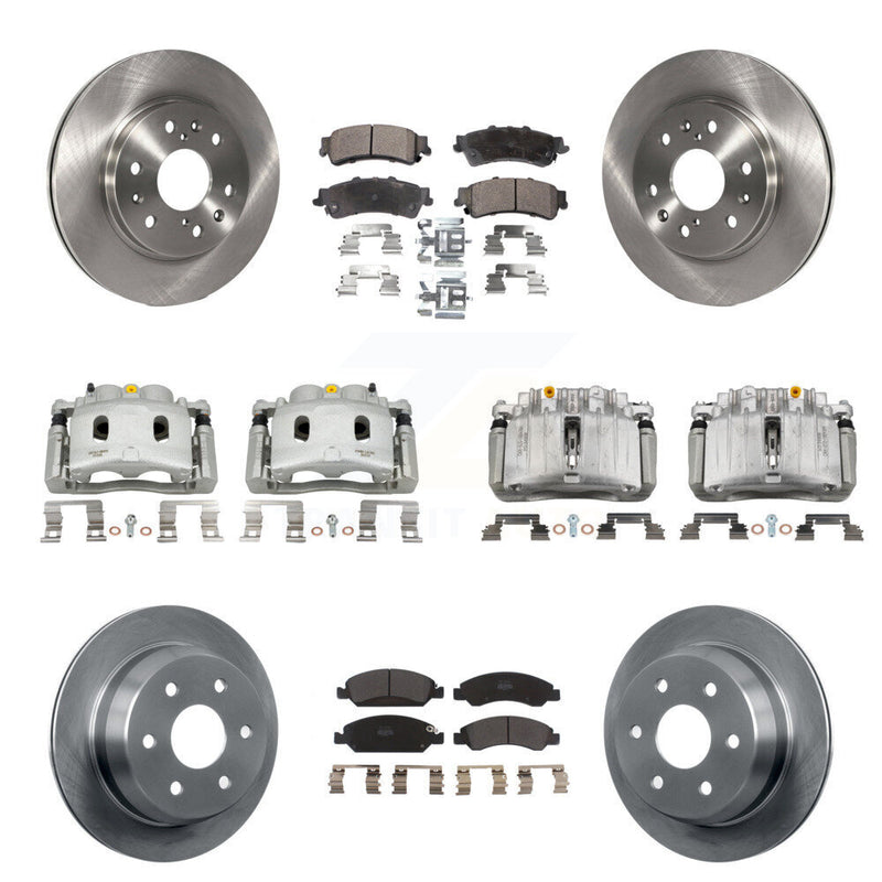 Transit Auto KC8-101286P Disc Brake Kit for 2007 Chevrolet Silverado 1500 Classic - Front and Rear product image