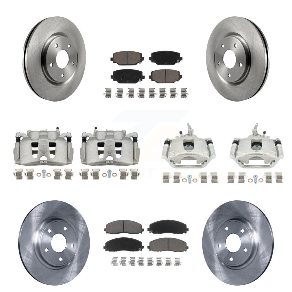 CMX KC8-101287C Disc Brake Kit for 2014-2020 Dodge Journey - Front and Rear product image