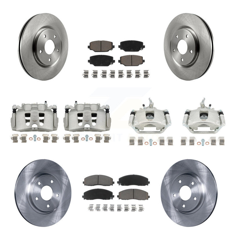 CMX KC8-101287C Disc Brake Kit for 2014-2020 Dodge Journey - Front and Rear product image
