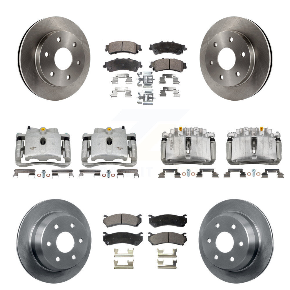 Transit Auto KC8-101287P Disc Brake Kit for 2007 Chevrolet Silverado 1500 Classic, GMC Sierra 1500 Classic - Front and Rear product image