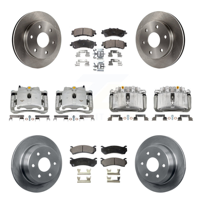 Transit Auto KC8-101287P Disc Brake Kit for 2007 Chevrolet Silverado 1500 Classic, GMC Sierra 1500 Classic - Front and Rear product image