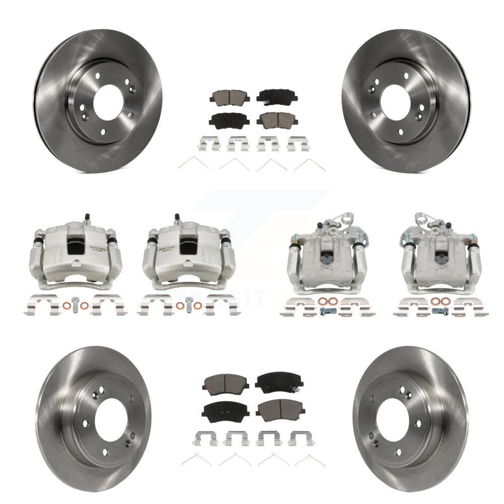 CMX KC8-101288C Disc Brake Kit for 2017-2020 Hyundai Elantra - Front and Rear product image