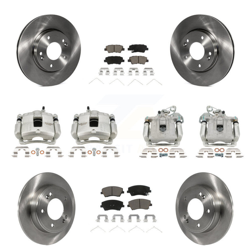 CMX KC8-101288C Disc Brake Kit for 2017-2020 Hyundai Elantra - Front and Rear product image