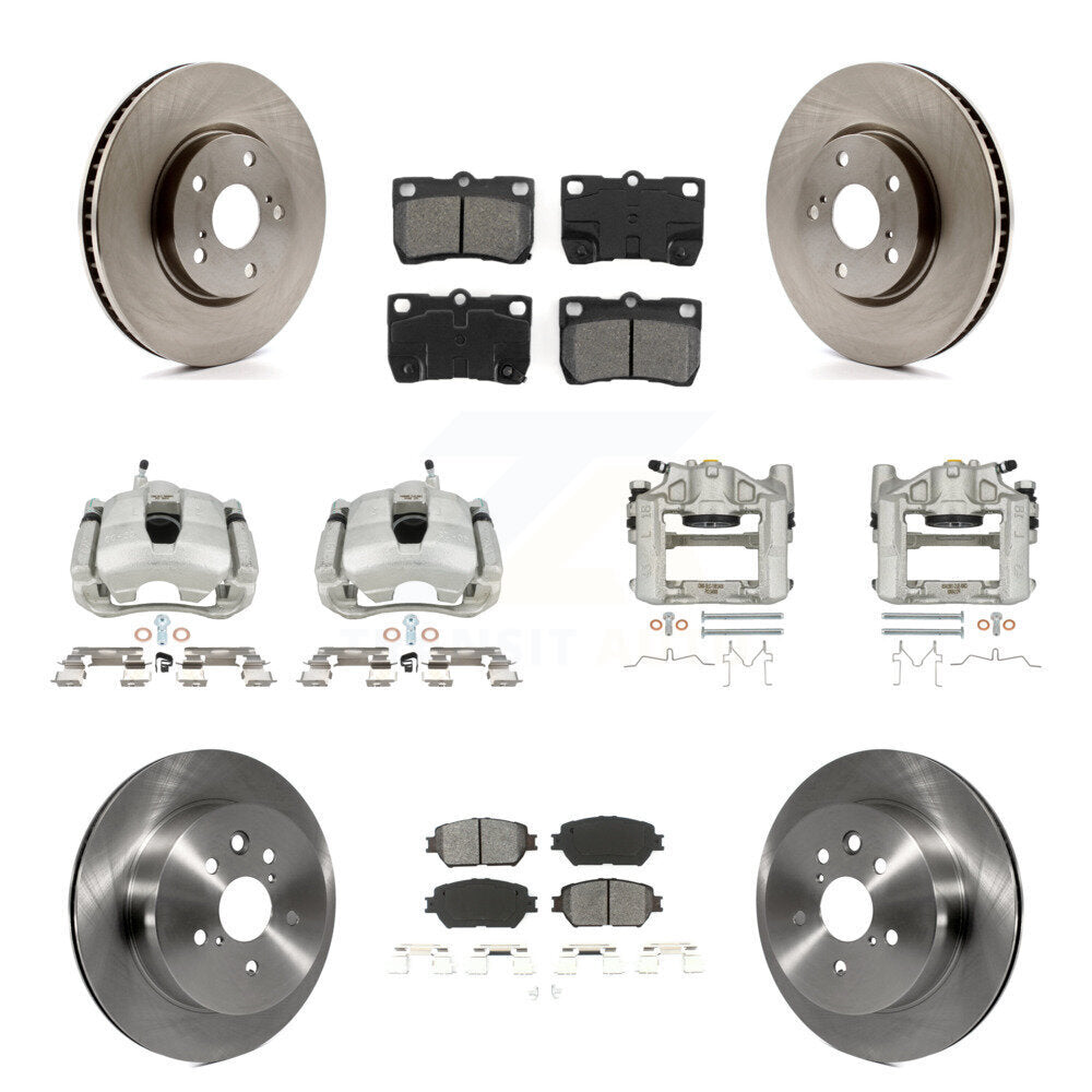 Transit Auto KC8-101289S Disc Brake Kit for 2006 Lexus GS300 - Front and Rear product image
