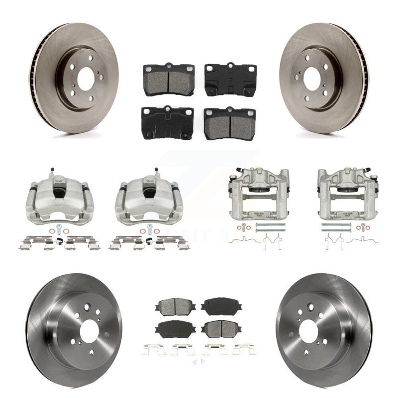 Transit Auto KC8-101289S Disc Brake Kit for 2006 Lexus GS300 - Front and Rear product image
